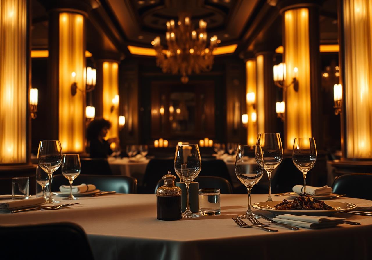 Maison fine dining interior